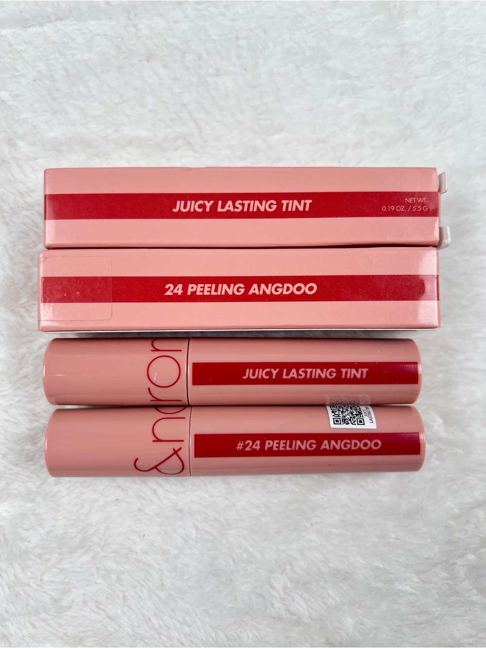 Lot of 2 Rom&nd Juicy Lasting Tint Peeling Angdoo 24 New